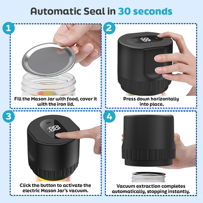 Mason Jar Vacuum Kit